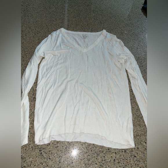Vivo Basic Val Long Sleeve Top - White